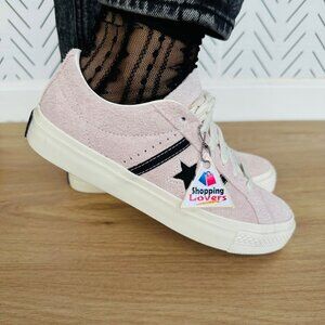 Converse One Star Academy Pro Ox Suede Low Women Shoes Sz 7 Pink Sneaker A08490C